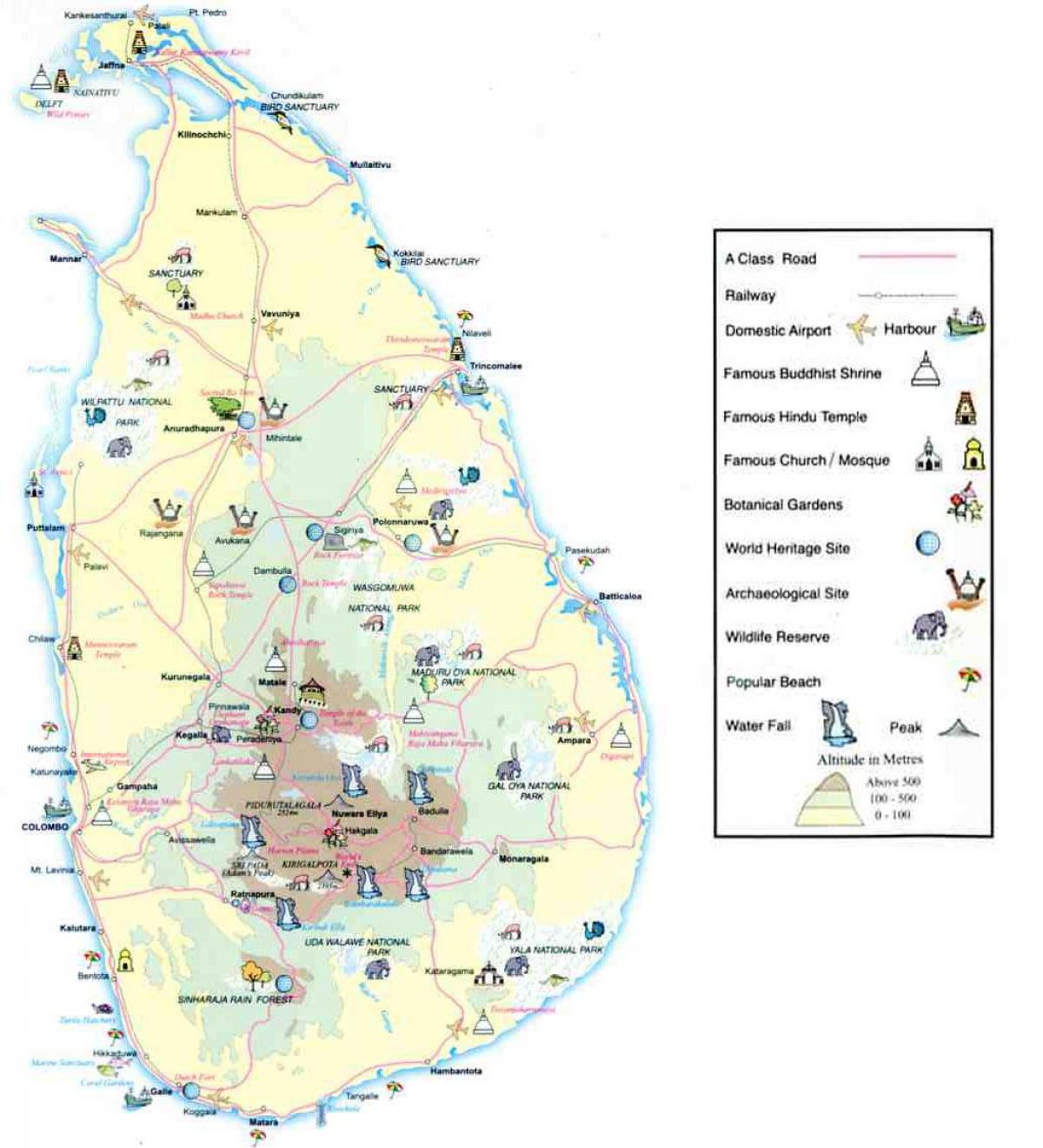 peta - peta Sri Lanka maklumat