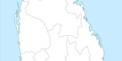 Peta Sri Lanka nidan